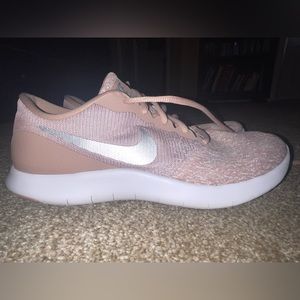 Nike Flex Contact Rose Pink Running Shoes Women Size 11